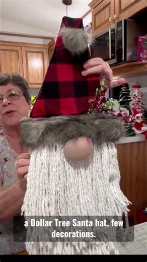 Shower Caddy Gnome Craft For Christmas!