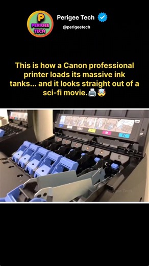 This Canon Printer Looks Like a Sci-Fi Machine 🤯🖨️