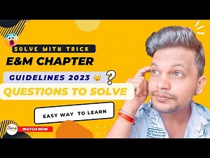 E&M Questions Based on new guideline ll Guideline 2023 ll CPC #cpc #aapc #exam #cpcexam #E&M #new