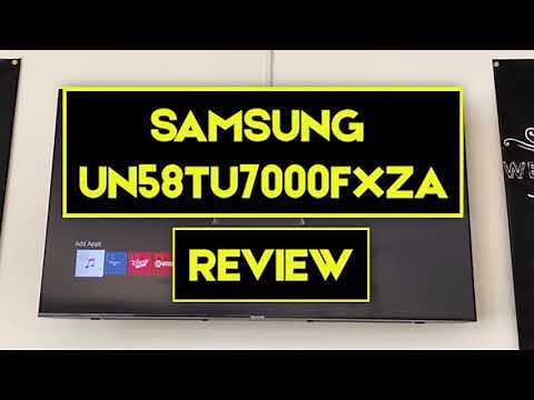 UN58TU7000FXZA Review - 58 Inch TU-7000 Series Smart Crystal UHD 4K TV: Price, Specs + Where to Buy