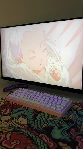 Adorable Baby Gojo from Jujutsu Kaisen
