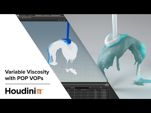 Houdini Variable Viscosity tutorial