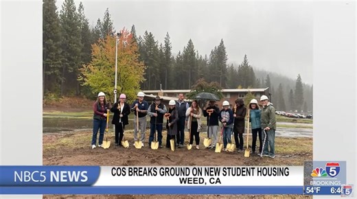 College of Siskiyous breaks ground on new student housing - KOBI-TV NBC5 / KOTI-TV NBC2