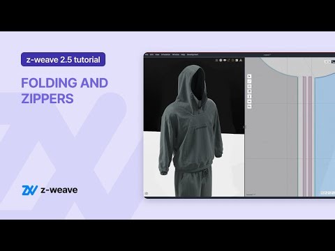 [Z-WEAVE] Chapter 09. Folding + Zippers