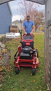 37K views · 89 reactions | Toro Grandstand 36" is perfect for fenced in yards Toro #toro #grandstand #gobuildstuff | Go Build Stuff | Facebook