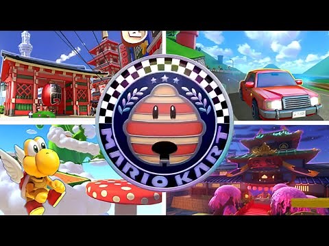 Mario Kart 8 Deluxe - Lucky Cat Cup Walkthrough (DLC Wave 1)