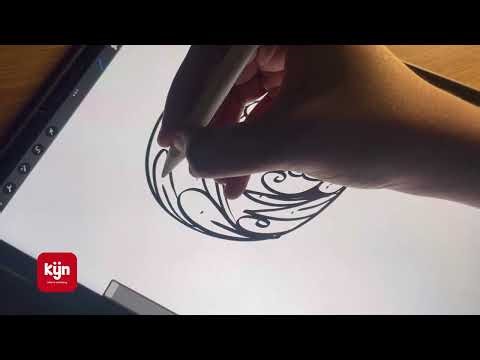 Basics of Zentangle with procreate tips