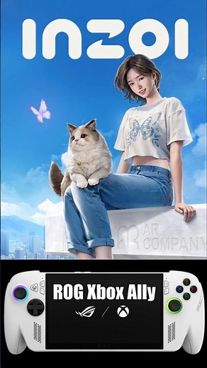 inZOI | Rog Xbox Ally | Performance Test | Settings!