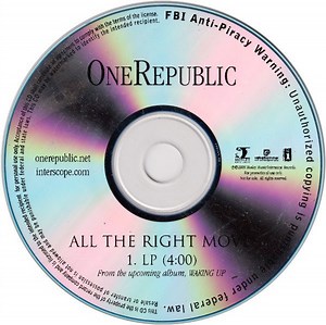 OneRepublic - All The Right Moves
