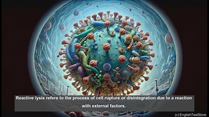 Reactive lysis in biology