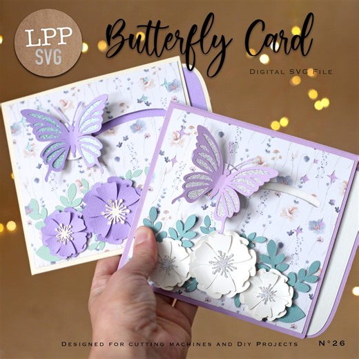 BUTTERFLY - 3D SVG | Instant Download | Project for Cricut, Scanncut, Silhouette | LPPSVG - Etsy Australia