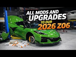 Our 2026 C8 Corvette Z06 Mod List