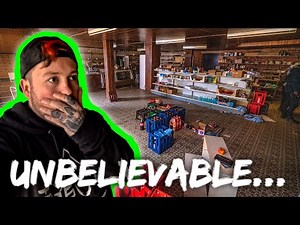 Unbelievable abandoned store left frozen in time (APOCALYPTIC)