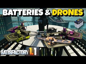 Drones Made EASY - Automated Item Transport in Satisfactory! - Beginner's Guide Ep. 24
