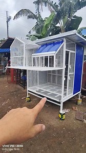 Good morning po boss yan n po unit nyo 4x5x5 collapsible loft Boss Dasmarinas cavite | Michael Modern Cage