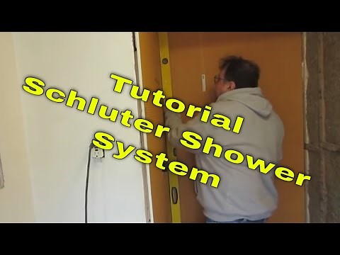 Schluter shower tutorial, all the steps.