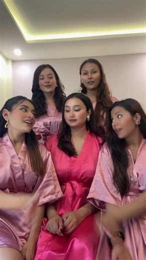 Our bride to be@Prasansha Karkee ❤️#bachelorparty @Aayusha Basnet @B I D D H Y A👩 @ahika..