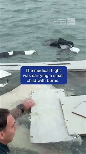 Plane Crashes In Galveston Bay