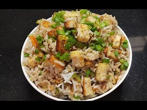 Paneer Fried Rice Recipe | Simple & Easy To Make Rice Recipe At Home | Anne's Kitchen Recipes