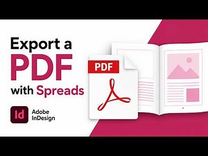 How to Export a PDF with Spreads in Adobe InDesign