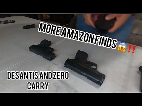 Appendix IWB Holster review!! DeSantis Slim Tuck and Zero Carry USA made! S&W Shield & Taurus GX4