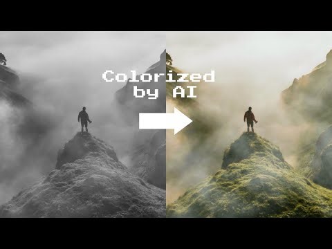 Auto-Colorize Black & White Photos FOR FREE with AI!