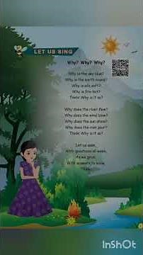 Why? Why? Why? | 5th Std English Poem 3rd term