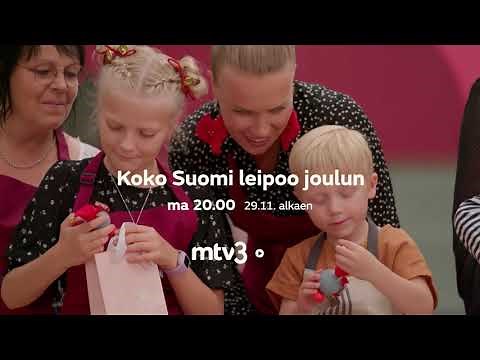 Koko Suomi leipoo joulun ma 20.00 | 29.11. alkaen | MTV3