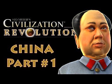 Civilization Revolution - China Saga #1 Deity Gameplay Tutorial (Civ. Rev)