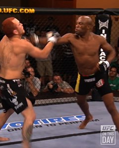 #OnThisDay in 2006, Anderson Silva made his UFC debut, finishing Chris Leben in just 49 seconds. [ Rewatch the Spider's career on UFC Fight Pass ] | UFC