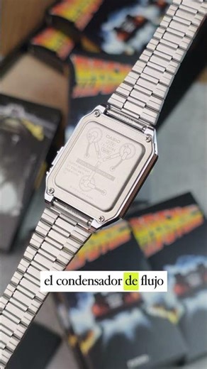 Reloj Reloj Casio CA-500WEBF-1A – Edgy Collection Volver al Futuro Edición Limitada #volveralfuturo