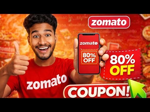 🔥 Zomato Coupon Code Today 2026 💰 Get 80% OFF Food Orders 🍔 Limited Time Deal 😱