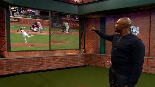 How Mike Trout's batting stance helps his eye contact