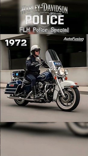 Harley-Davidson Police Bikes Evolution (1913–2026)