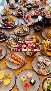 All-you-can-eat Japanese Buffet with No Time Limit? Count me in!🤤 In the heart of Orchard Road, Kiseki presents an array of Japanese cuisine all under one roof. ✨Don't forget to check out our upsized version of or MEGA Shabu Shabu station!✨ The buffet spread includes Seafood on Ice, Fresh Sashimi, Assorted Sushi, DIY Salad Bar, Agemono, Teppanyaki, Yakimono, Robatayaki and Japanese Shabu Shabu. With over 100 selection of items, you can satisfy all your cravings now! Make sure to explore the des