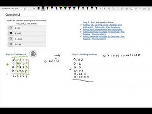 MPT Q2 (No Calculator) - Ontario Mathematics Proficiency Test