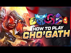 The SECRET God Tier Mid | Build & Runes | Season 13 Cho'Gath guide | League of Legends