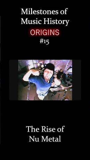 Milestones of Music History - The Rise of Nu Metal #numetal #metal #legendary #