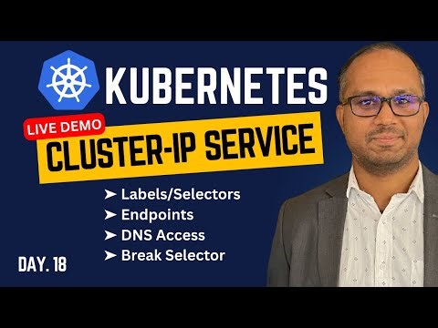 Day 18 - Kubernetes Service (ClusterIP) — Guided Lab: Labels, Selectors, Endpoints & Testing