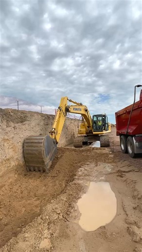 Got a bigger digger to load me today! | Andrew B. Nichols