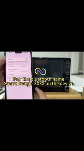 2in1 wireless carplay adapter android auto dongle plug&play auto cannect wifi online update