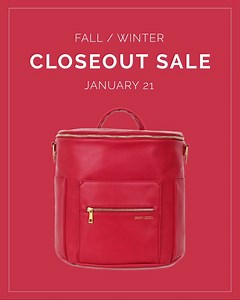 4.8K views · 131 reactions | Guess what?! We're having a CLOSEOUT SALE on JANUARY 21!!  Score major discounts on all bags from our Fall/Winter and Holiday Collections, including Originals, Minis, Mini Totes, Circle Bags, and Crossbody Bags (*excluding Black and Leopard). Stay tuned for more details and MARK YOUR CALENDAR!! | Fawn Design | Facebook