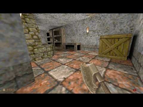 Quake - Halloween Jam 2018 - OldHouse - Nightmare 100% Obsolete Run 2