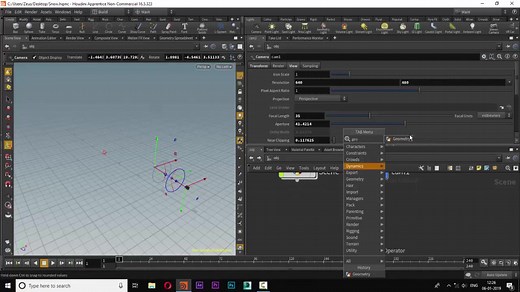 Houdini中的雪效果教程Snow effect Tutorial in Houdini