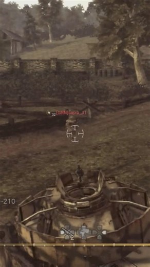 Goofing Around With Tank🤣😂 #callofduty #cod #worldatwar #classiccod #gaming #shorts