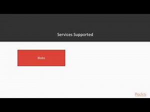 Learn Azure Storage SDK: Introduction to Azure Storage SDK|packtpub.com