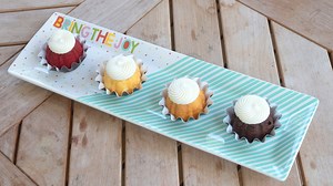 13K views · 247 reactions | Serve up a delicious celebration! Our exclusive and joyful line of Coton Colors by Laura Johnson serveware is picture-perfect for date night, girls’ night and every other get-together. Bring delight to your party! 拾 *Availability may vary by bakery. | Nothing Bundt Cakes | Facebook