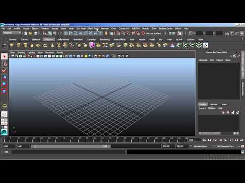 Autodesk Maya 2015 Tutorial | Interface Overview