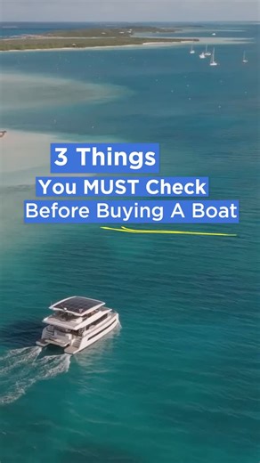 Three things separate a smart boat purchase from an expensive mistake. After thousands of sea trials, we've identified the critical factors most buyers overlook. Here are three non-negotiables that take minutes to check but can save you from years of frustration. Part of our series of BoatTEST boating tips! #BoatTest #BoatBuying #MarineExpert #Boating Silent YachtsAquila CatamaransEdgeWater BoatsRiviera BoatsDe Antonio YachtsNimbus BoatsAxopar Boats | BoatTEST.com