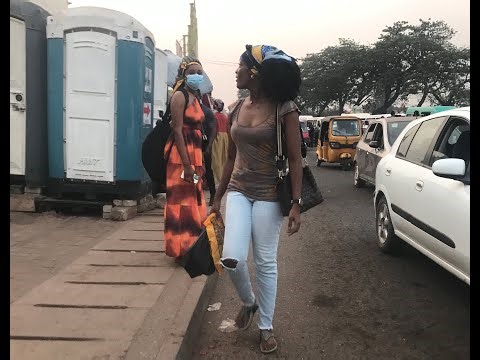 Walk with me on this Kumasi street tour and see the beautiful ladies of Kumasi. #KumasiLife #Africa